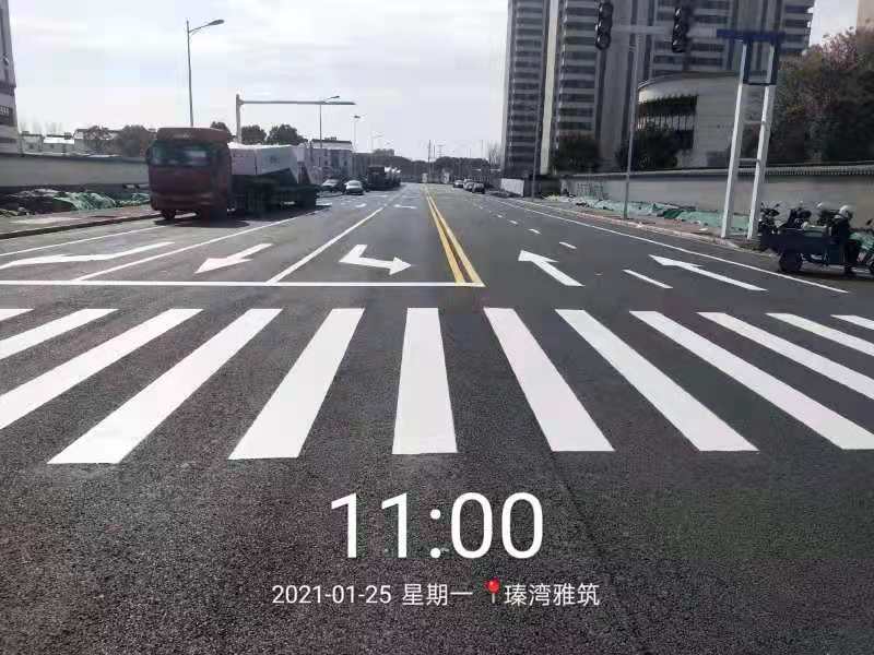 道路劃線熱熔標線施工方案，道路標線停車位施工方案